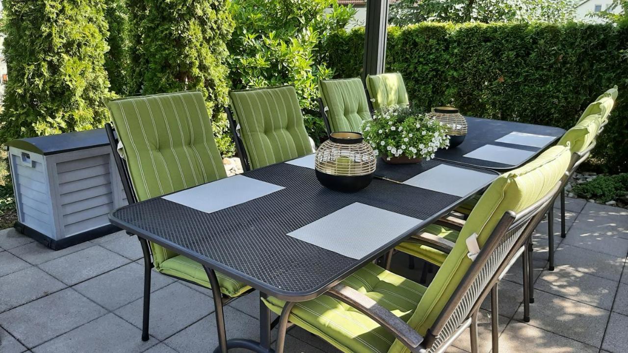 Ferienwohnung Mit Japangarten Karlstadt Exteriör bild